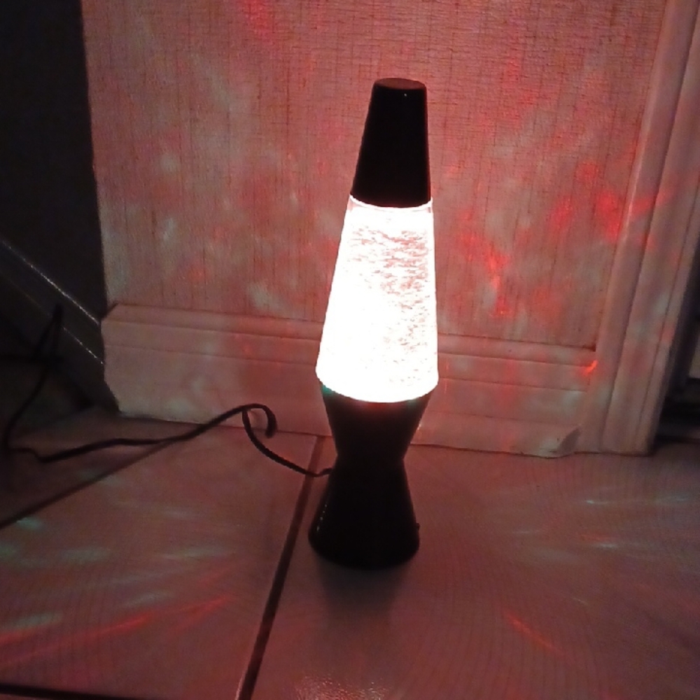 4/$80 Colour Changing Black "Mystical Lamp"